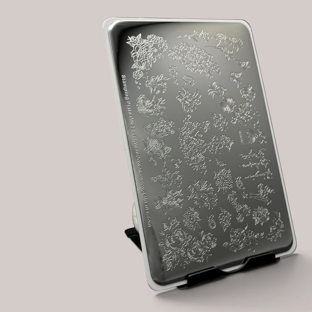 Stamping Plate GN 22 - Flower Power