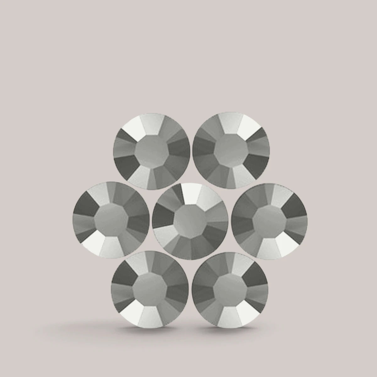 Star Crystals Silver Chrome, SS16 GN