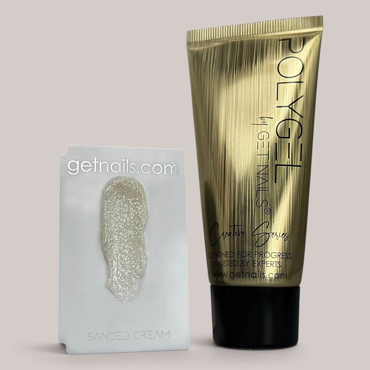 Polygel Get Nails - Sanded Cream, 50 g