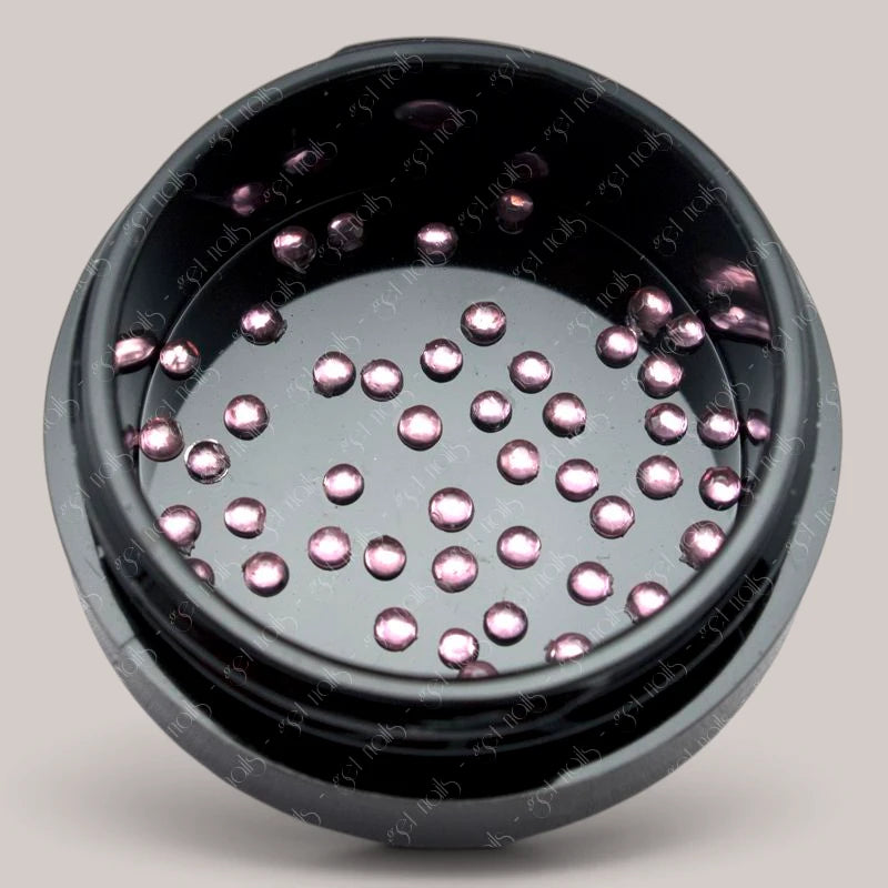 Strasuri Rotund 1,5 mm - Rose, 50 buc.