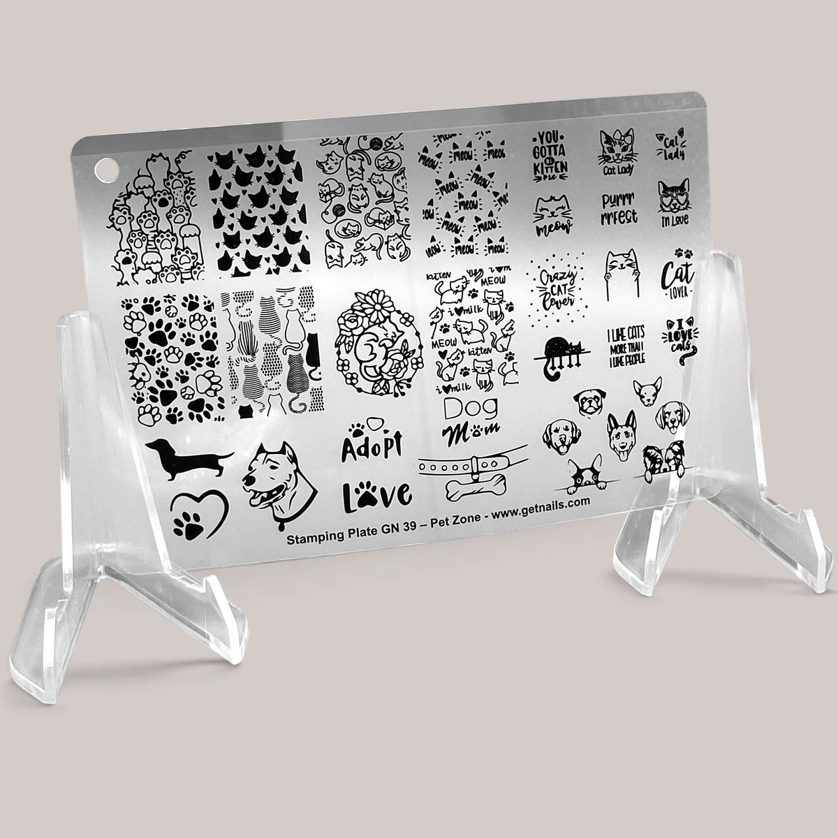 Stamping Preview GN 39 - Pet Zone