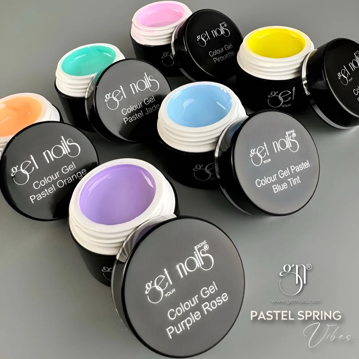 Gel Couleur Pastel Jade | Gel Couleur Ongles UV/LED