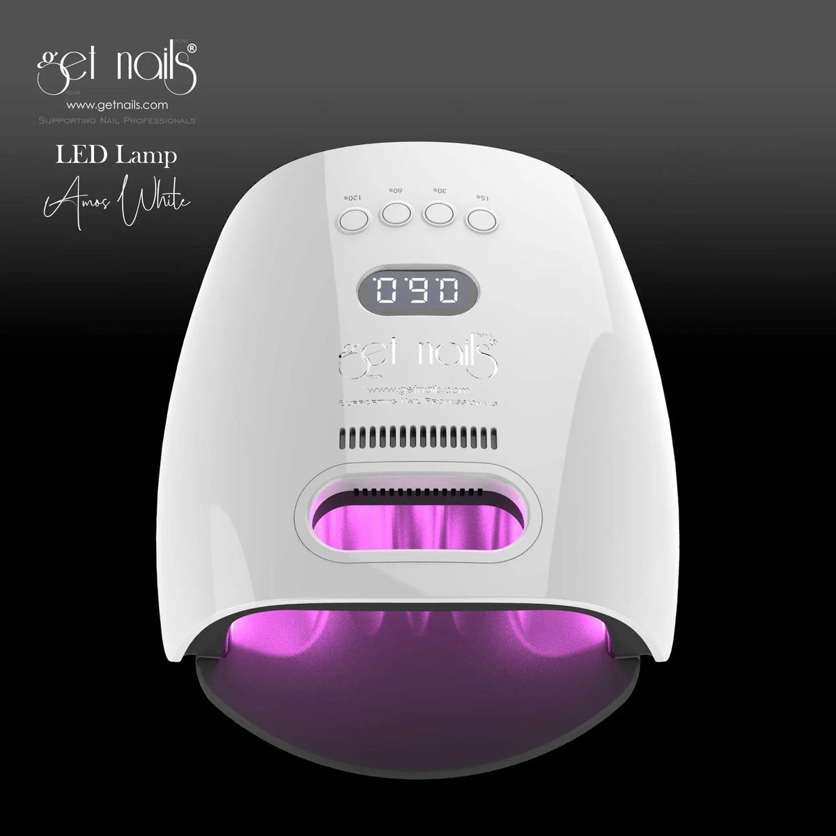 LED Lamp Amos White Get Nails