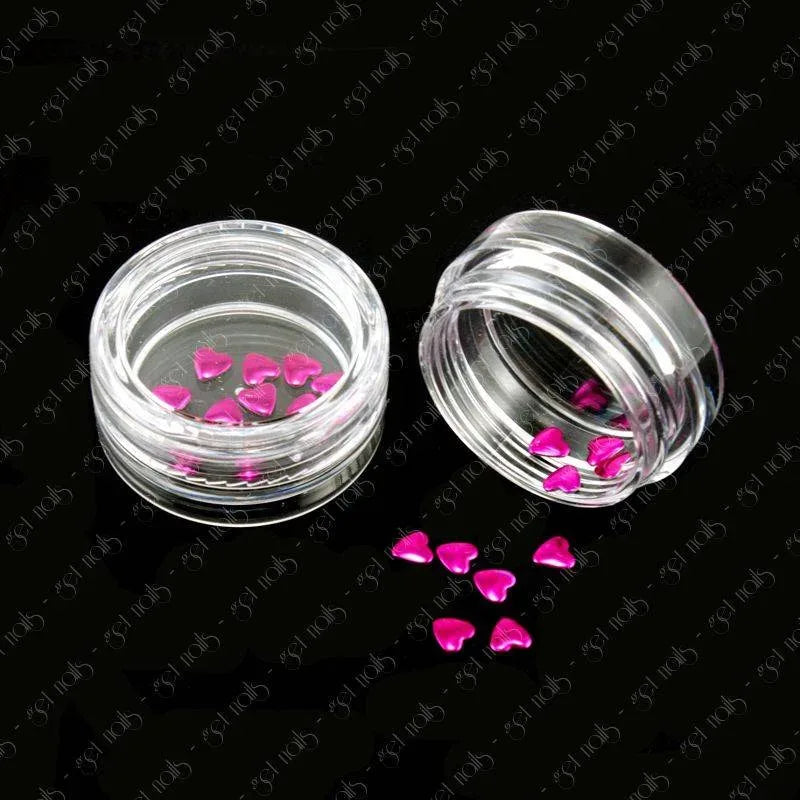 Tinte Flat Inimioare Fuchsia 20 buc./set | Lichidare stoc