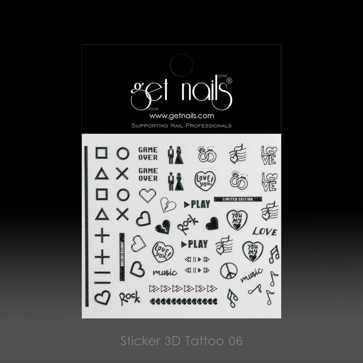 Sticker 3D Tattoo 06 GN