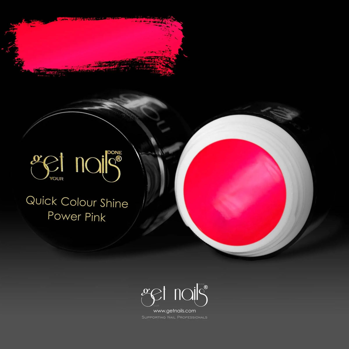 Quick Colour Shine Power Pink | Gel Colorat UV/LED