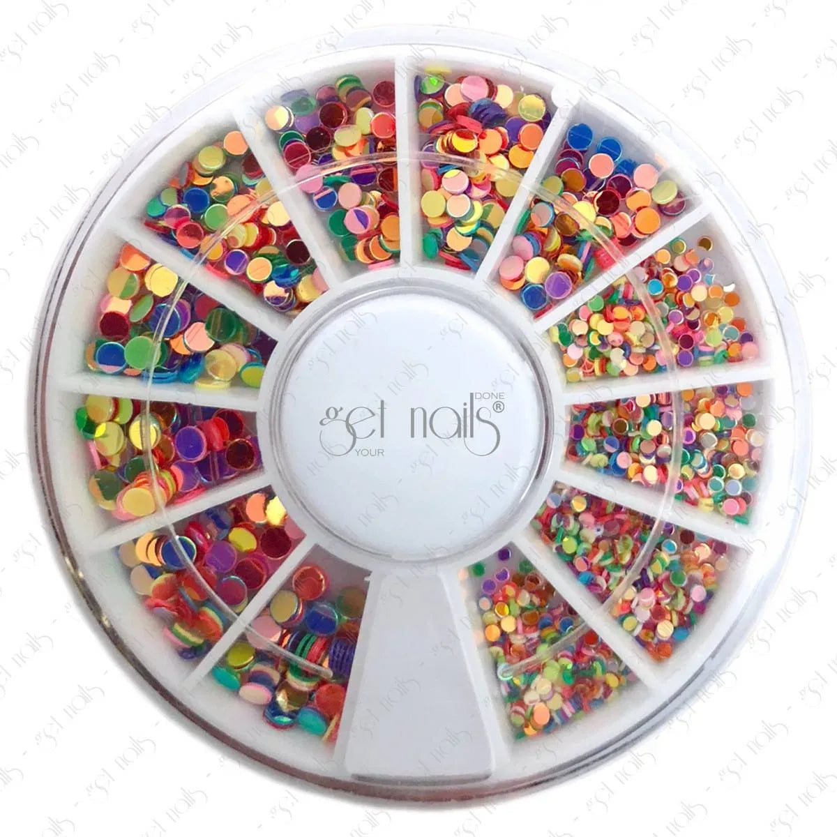 Nail Art Dots Multi Size, in Mini Wheel