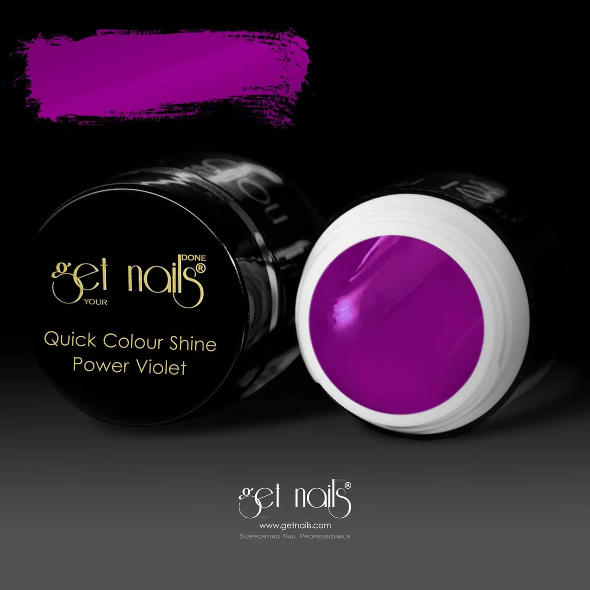Quick Colour Shine Power Violet | Gel Colorat UV/LED