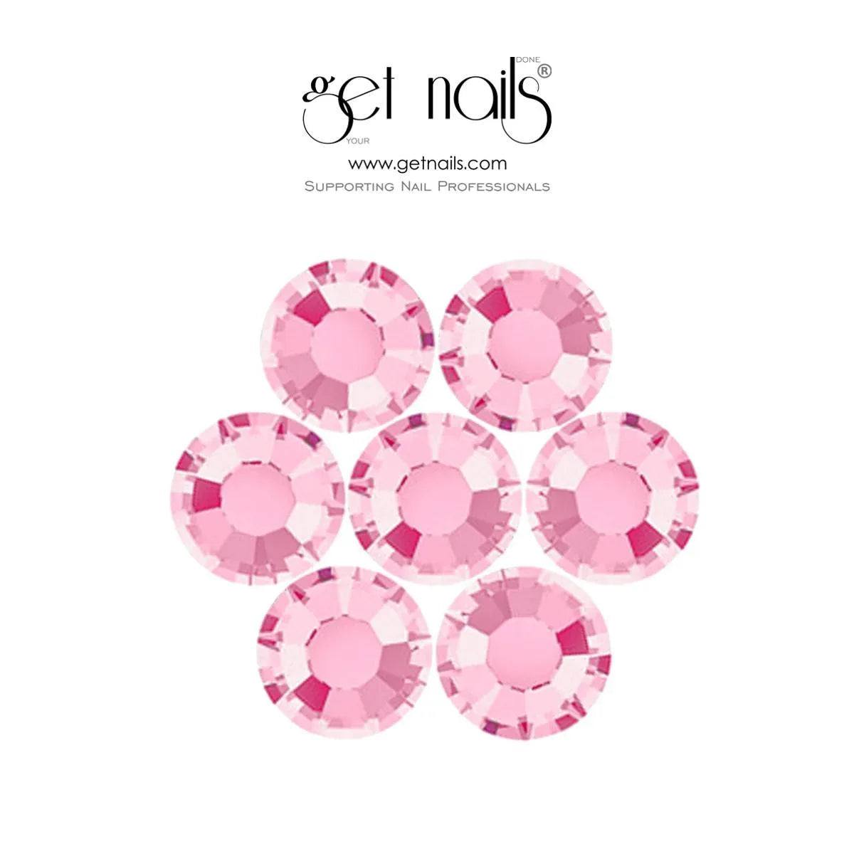 Cristaux étoilés Rose clair, SS20 GN