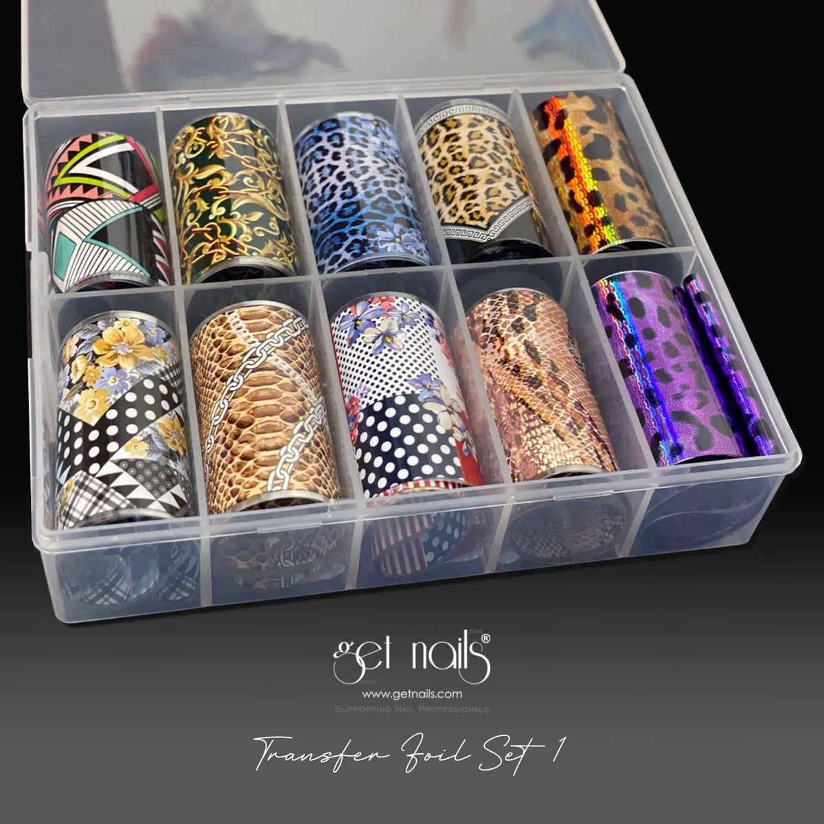 Transfer Foil Set 1 GN Multi Pattern