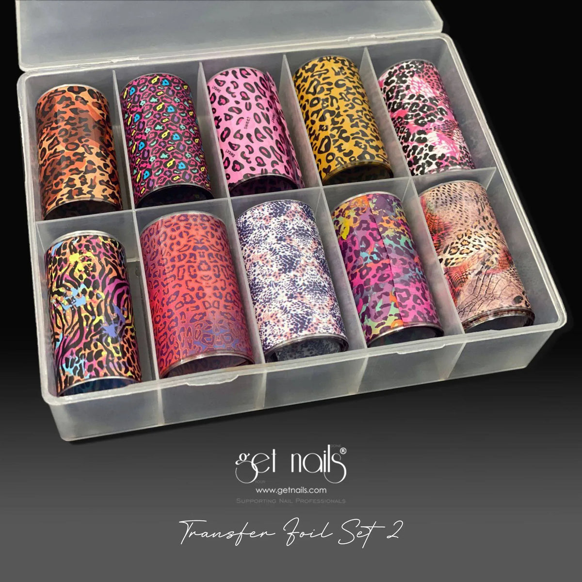 Transfer Foil Set 2 GN Animal Print