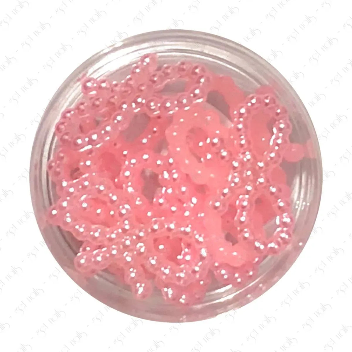Pink Pearl Bows, 10 pcs. | Stock clearance