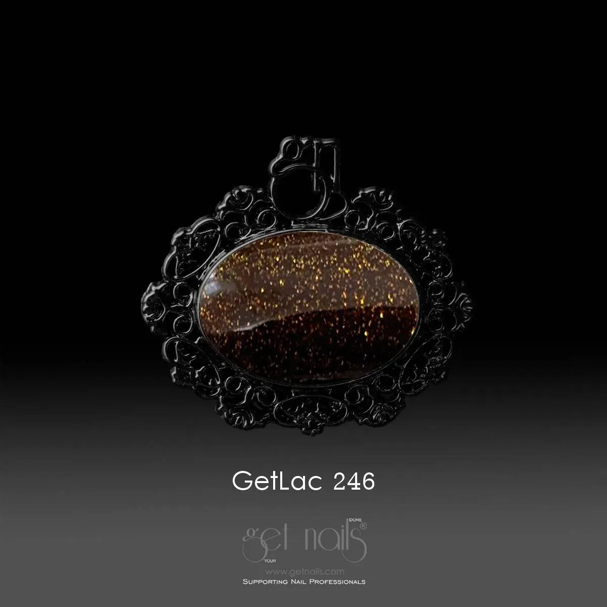 GetLac 246 Glitter Brown | Stock clearance