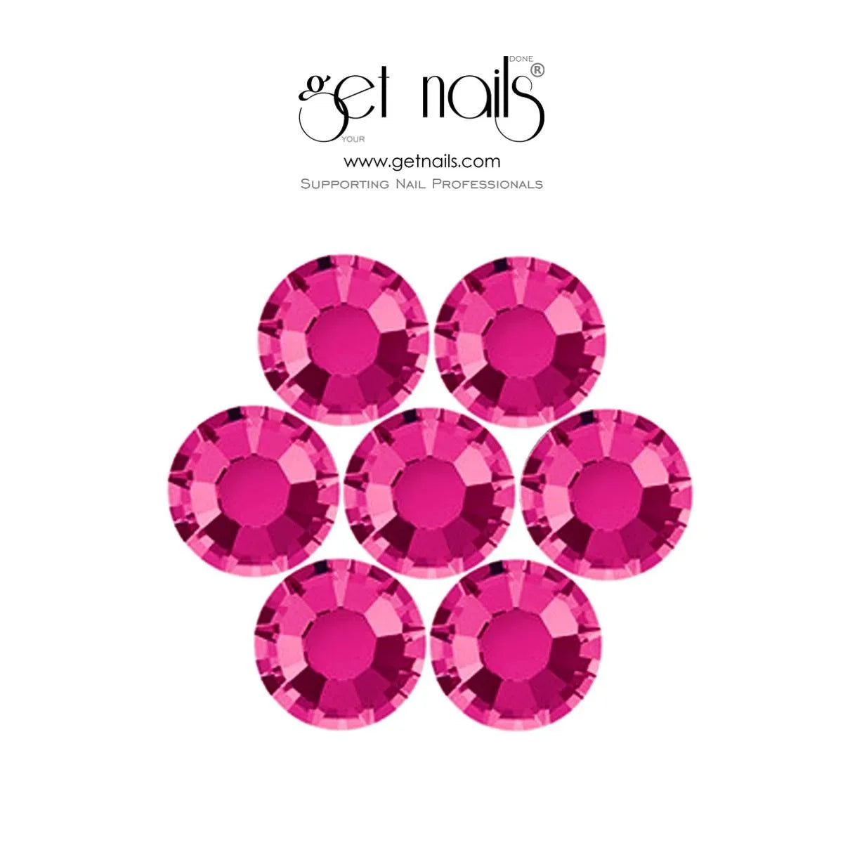 Cristaux Étoiles Rose, SS10 GN