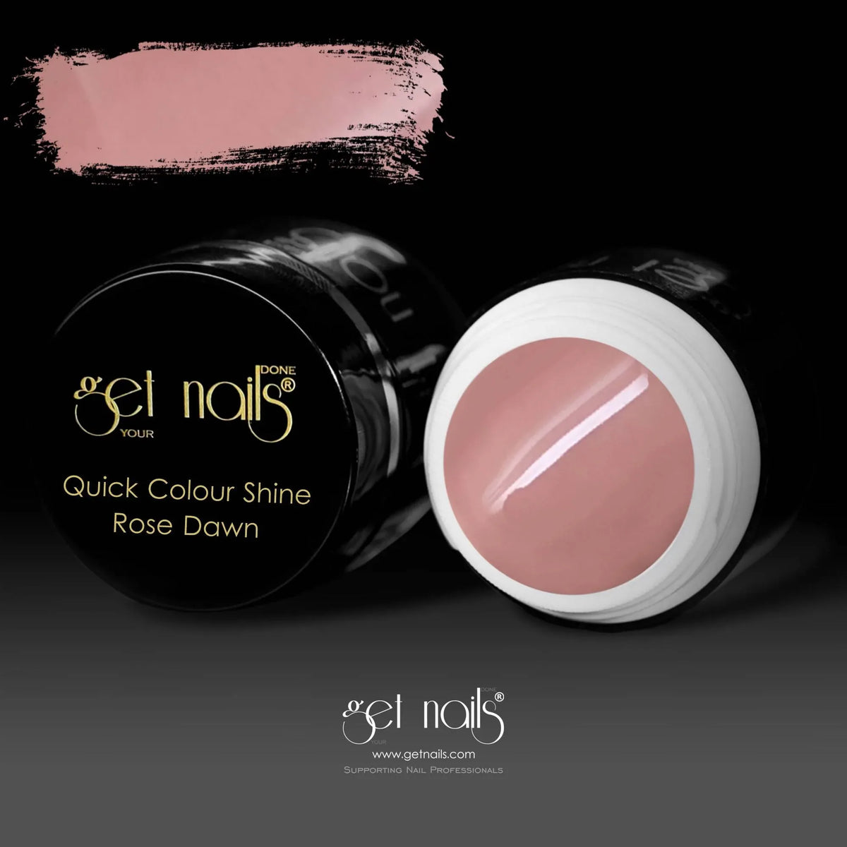 Quick Colour Shine Rose Dawn | Gel Colorat UV/LED