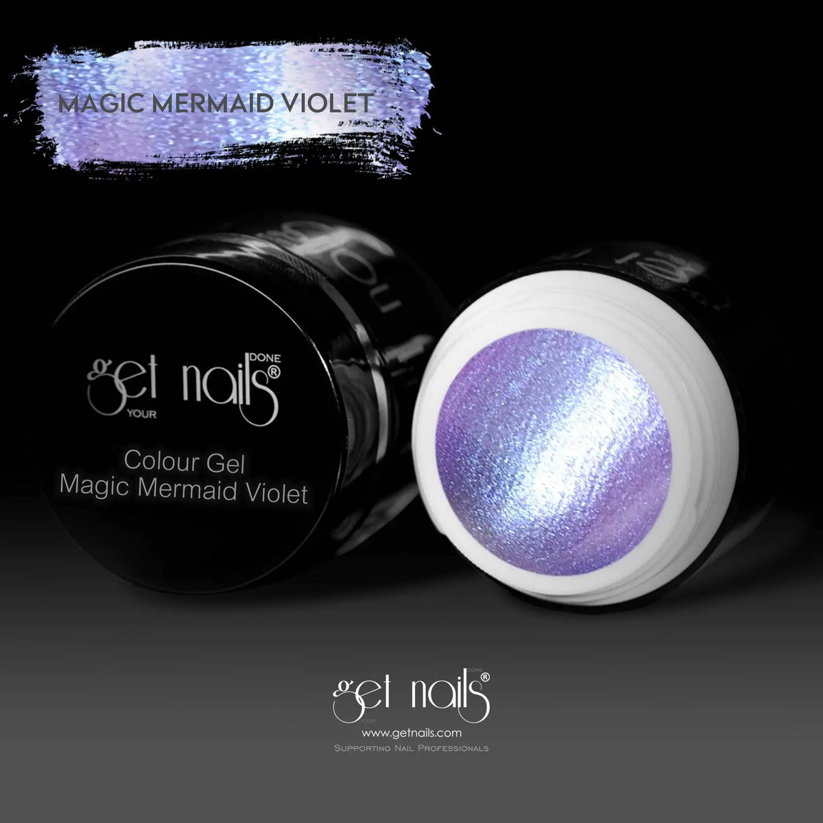 Magic Mermaid Violet Colour Gel | UV/LED Coloured Gel