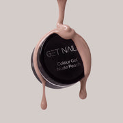Gel de couleur Nude Peach | Gel de couleur pour ongles UV/LED