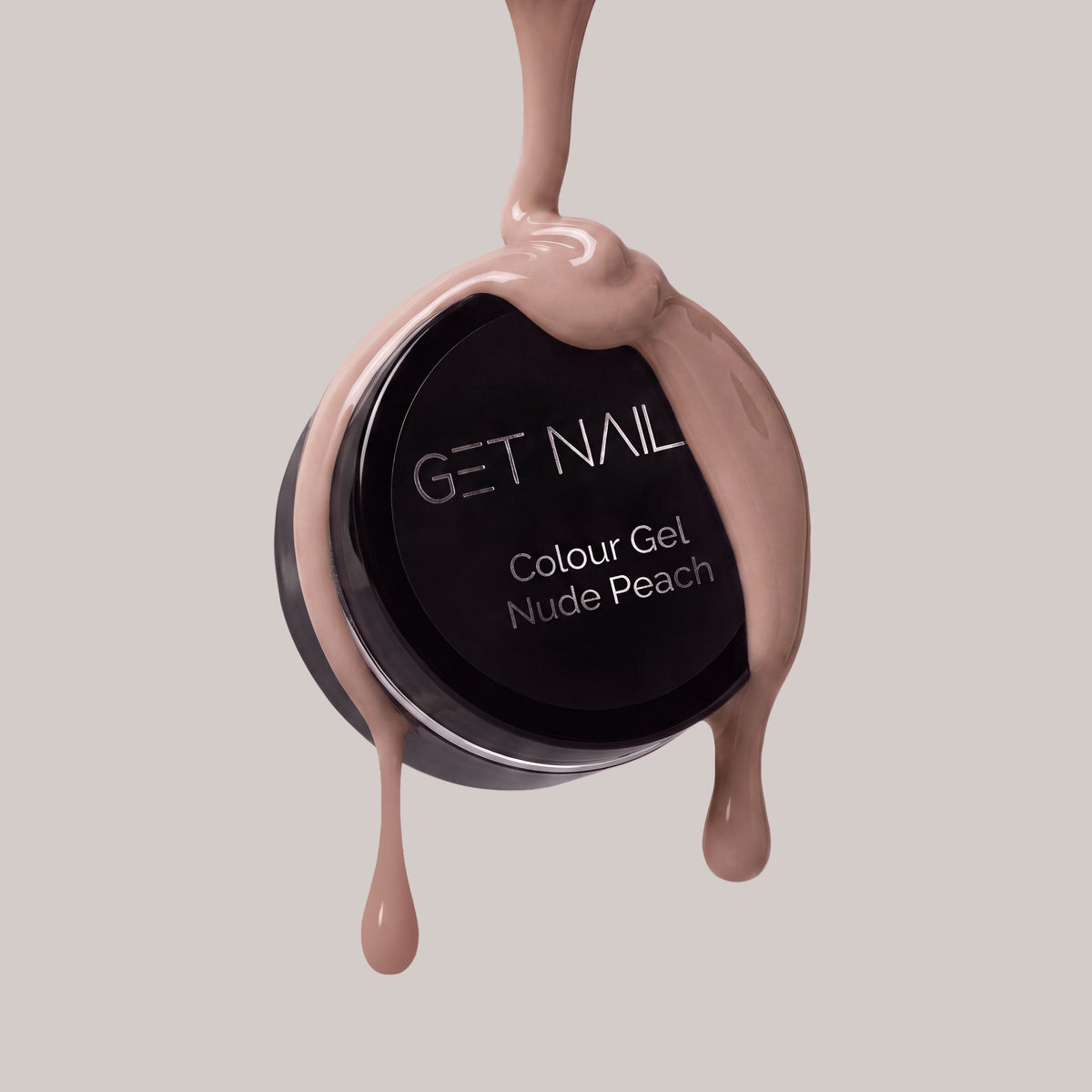 Gel de couleur Nude Peach | Gel de couleur pour ongles UV/LED