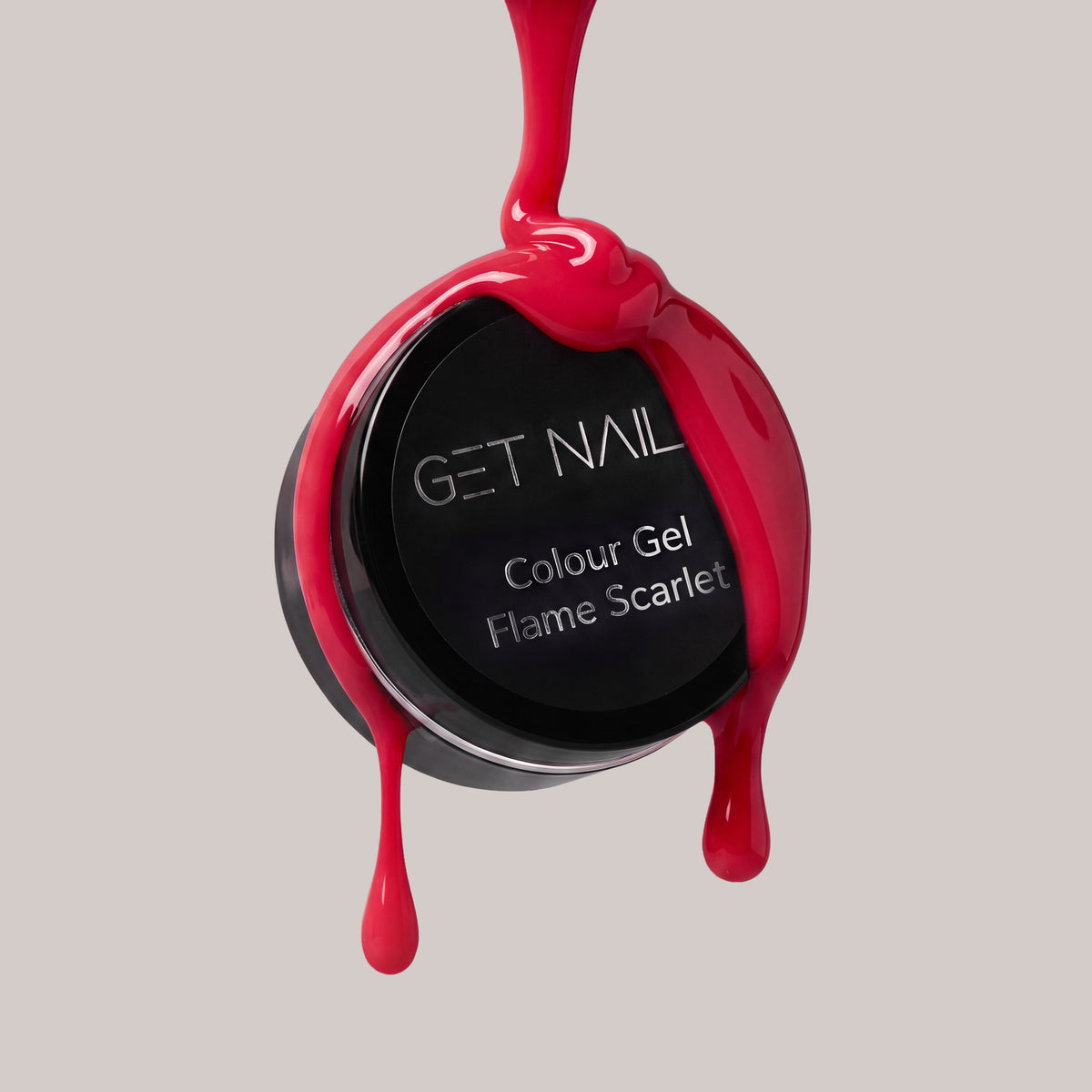 Flame Scarlet Colour Gel | UV/LED Coloured Gel