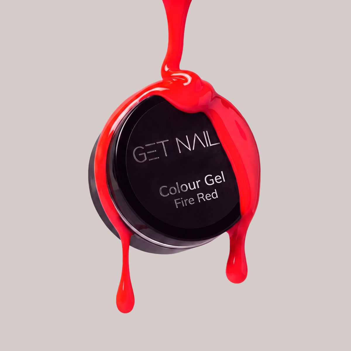 Gel couleur rouge feu | Gel Colorat UV/LED