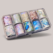 Transfer Foil Set 17 GN Shell Design