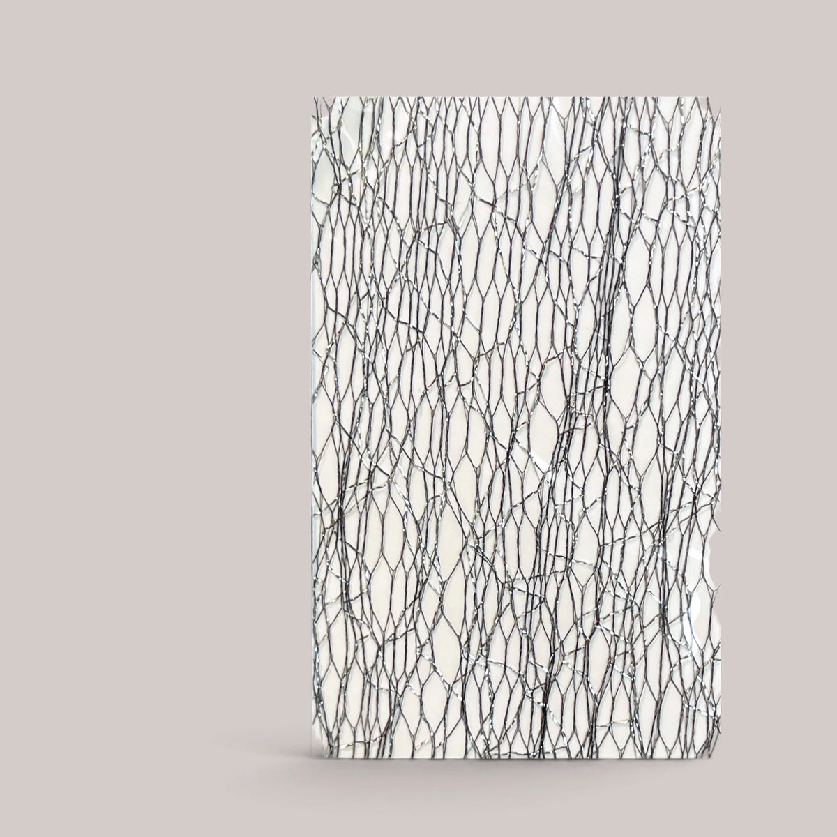 Mesh Foil Antique Silver