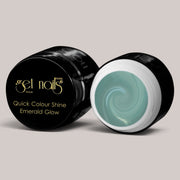 Quick Colour Shine Emerald Glow | Gel Colorat UV/LED