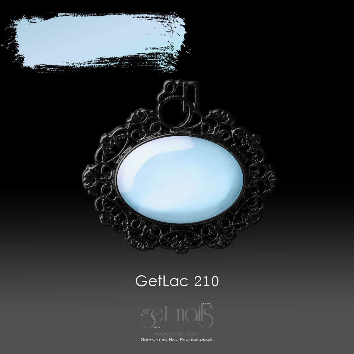 GetLac 210 Icy Blue Macaroon