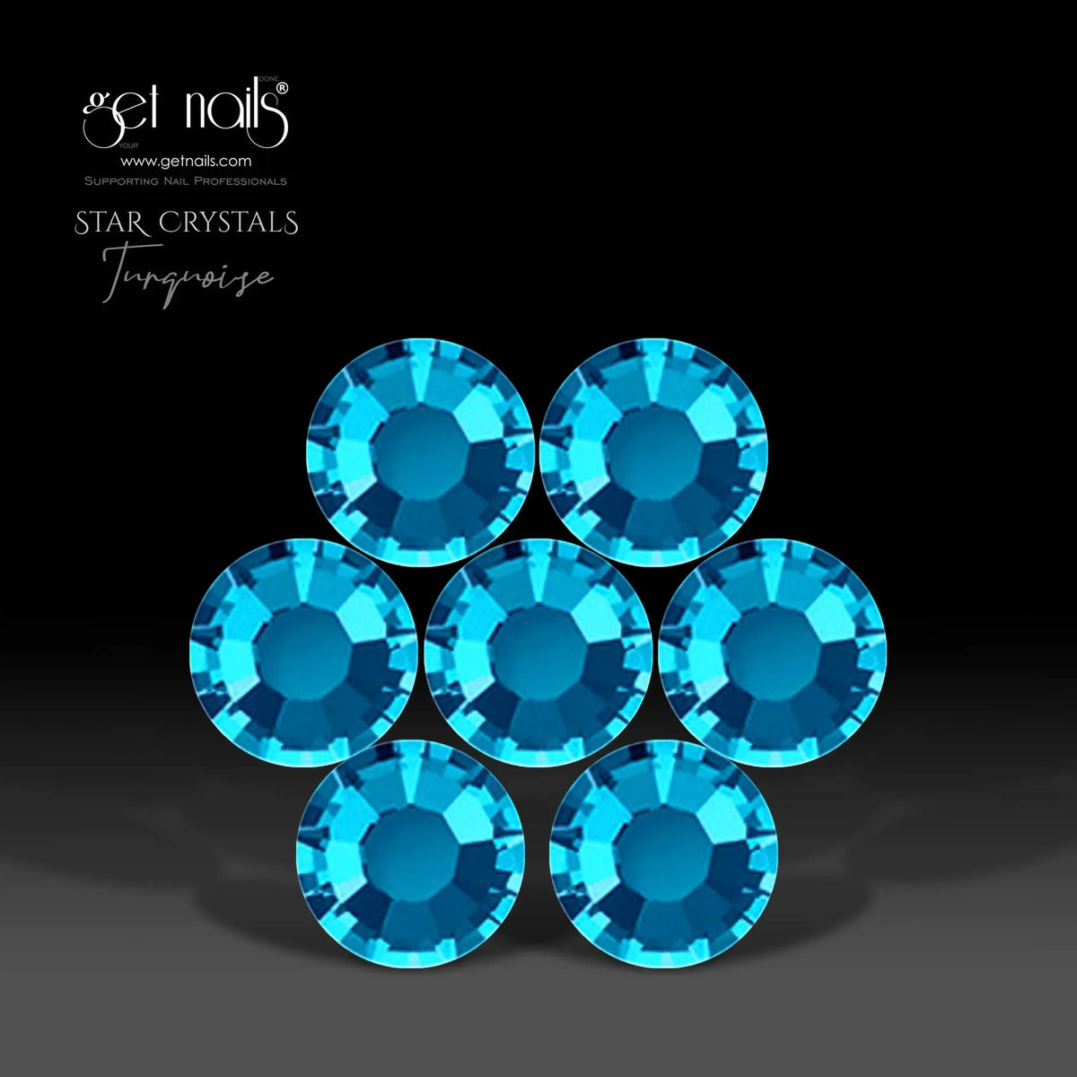 Star Crystals Turquoise, SS3 GN