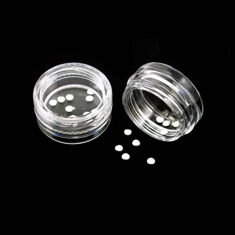 Tinte Flat Rotund Silver, 20 buc./set | Lichidare stoc