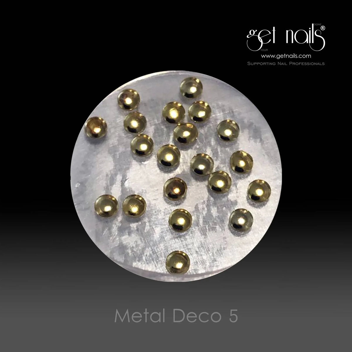 Metal Deco 5 Or GN, 20 pièces.