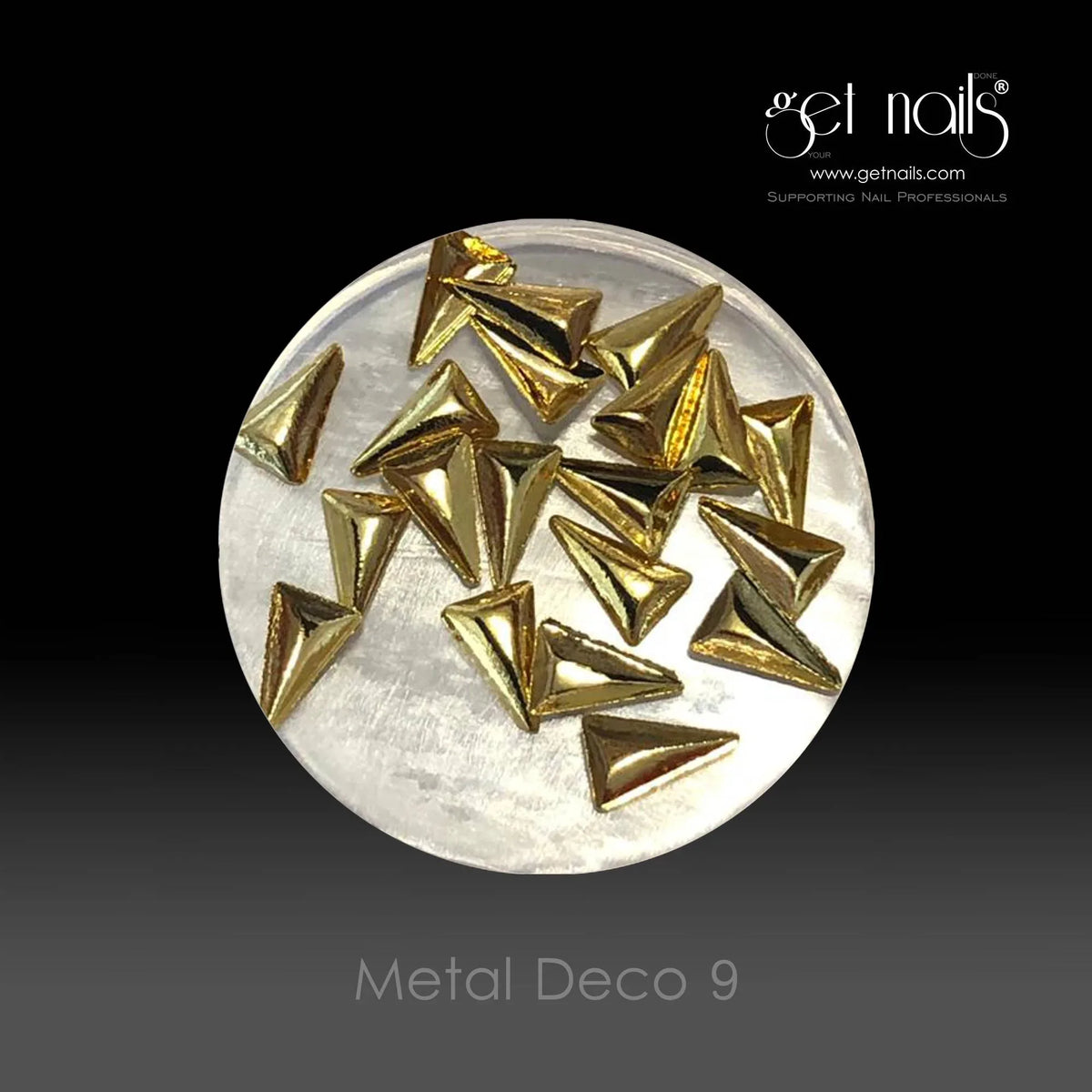 Metal Deco 9 Gold GN, 20 buc.