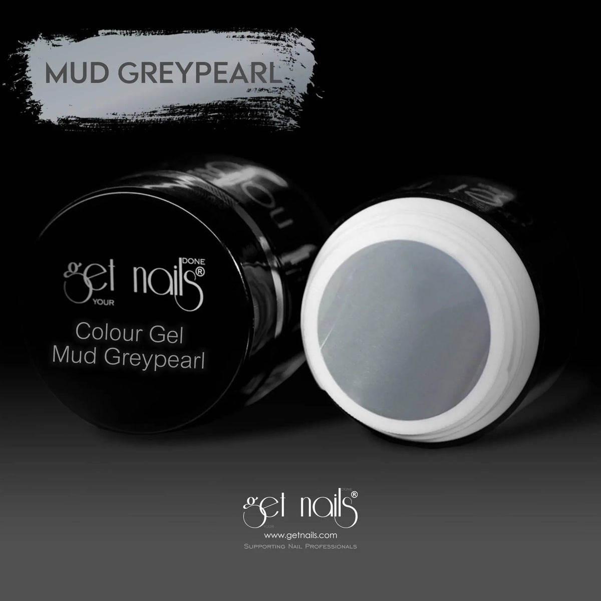 Colour Gel Mud Greypearl | UV/LED Nail Colour Gel