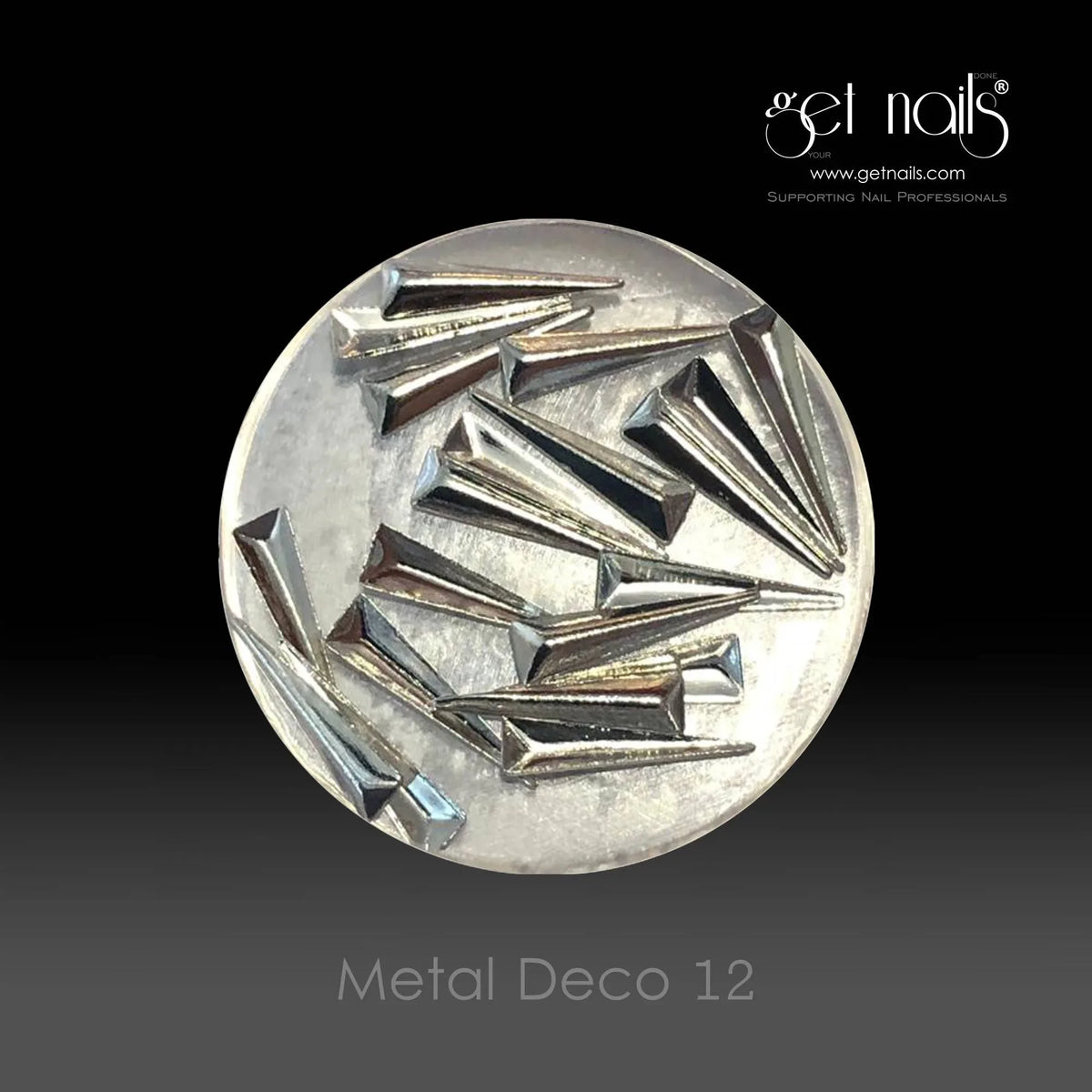 Metal Deco 12 Silver GN, 20 buc.