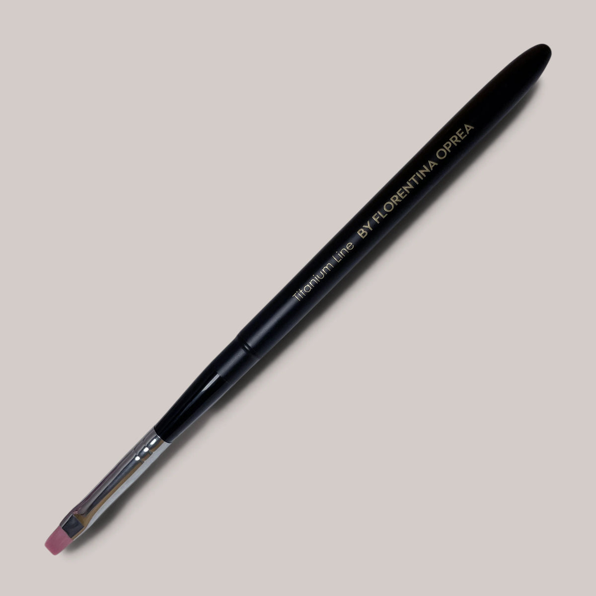 Titanium Gel Brush Flat 6 Pink