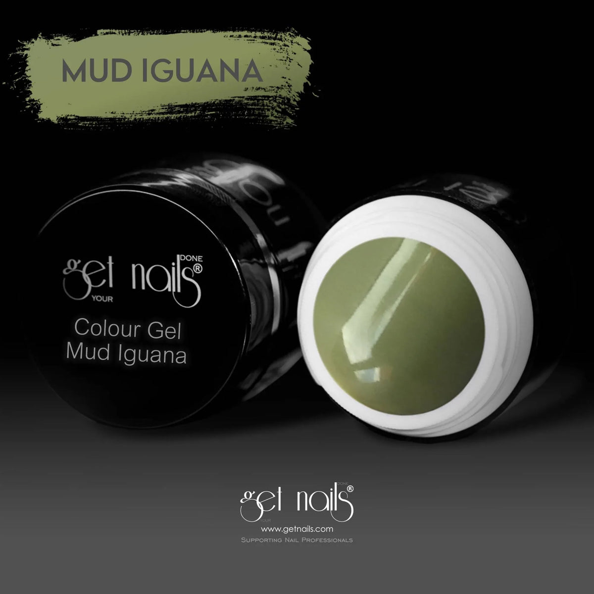 Iguana Colour Gel Mud | UV/LED Nail Color Gel