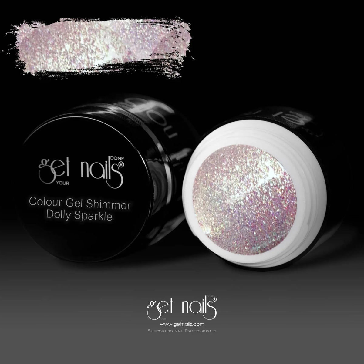 Colour Gel Shimmer Dolly Sparkle | UV/LED Coloured Gel