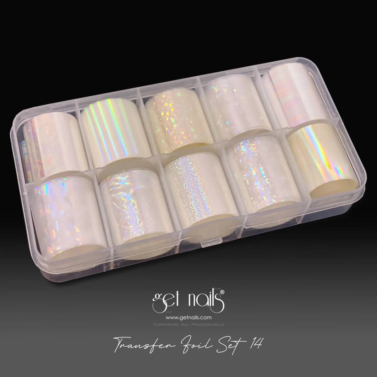 Transfer Foil Set 14 GN White Glam
