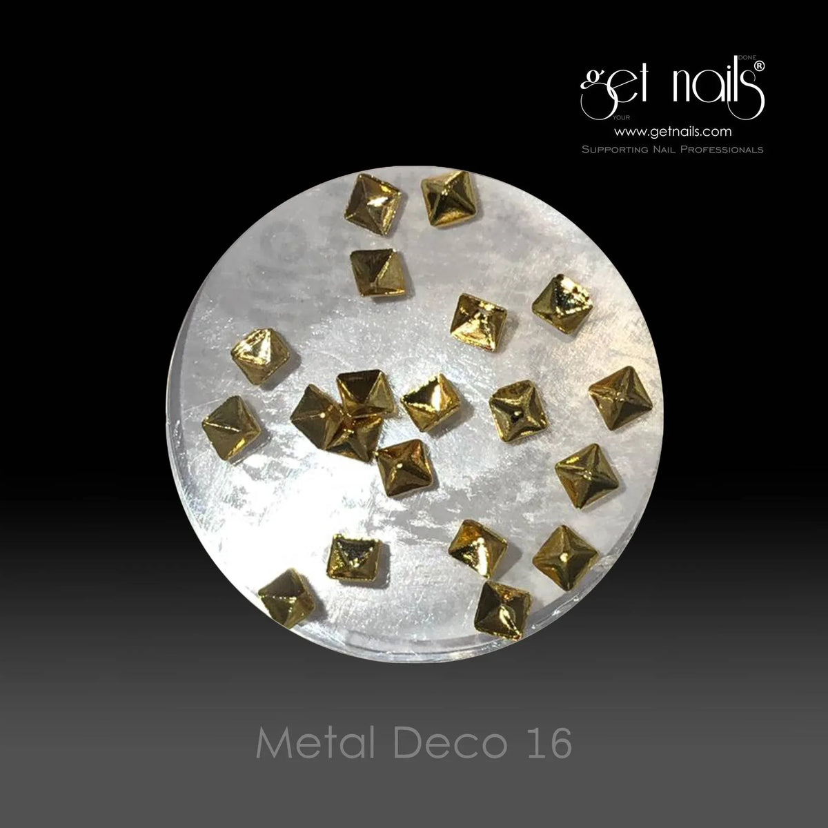 Metal Deco 16 Gold GN, 20 pcs.