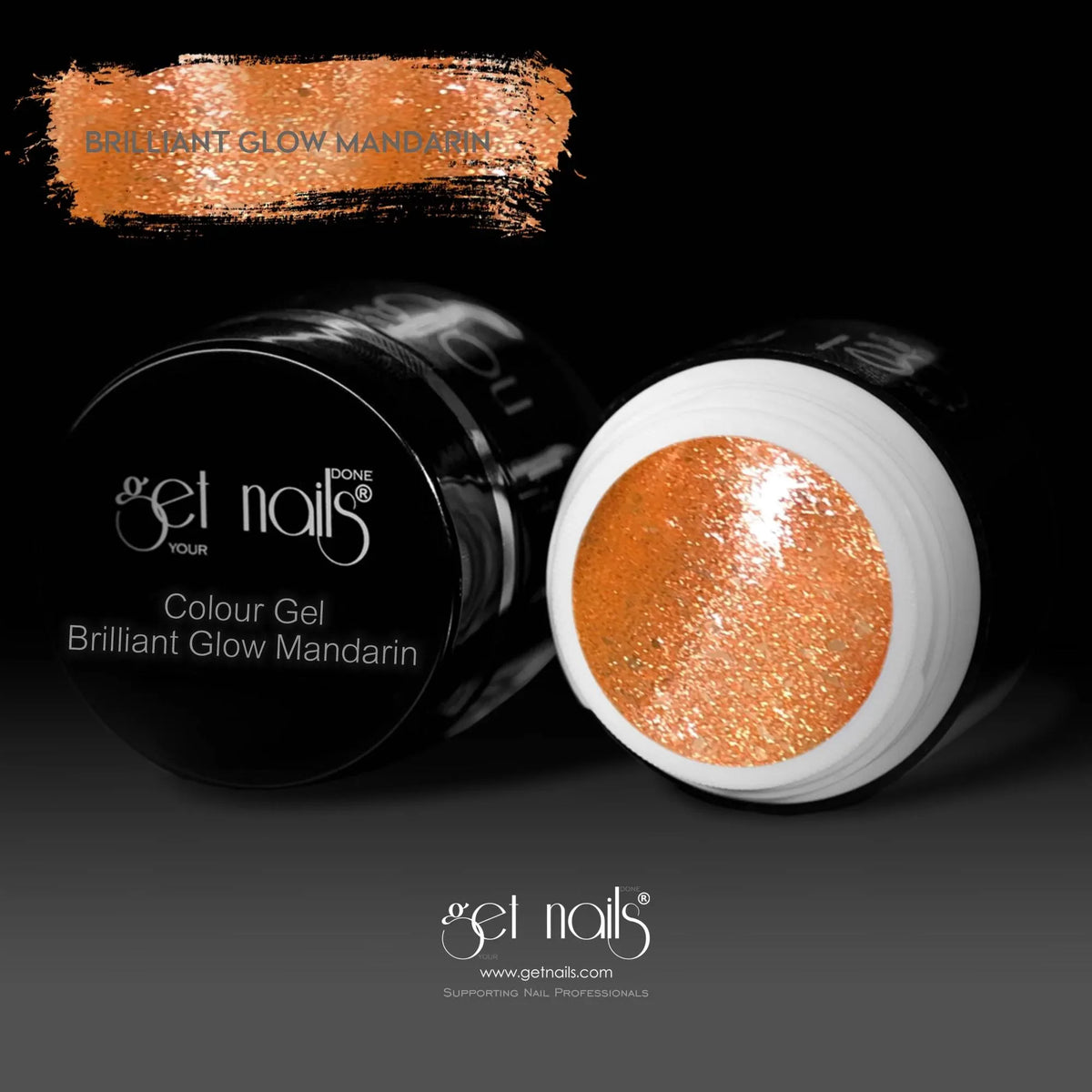 Colour Gel Brilliant Glow Mandarin | Gel Colorat UV/LED