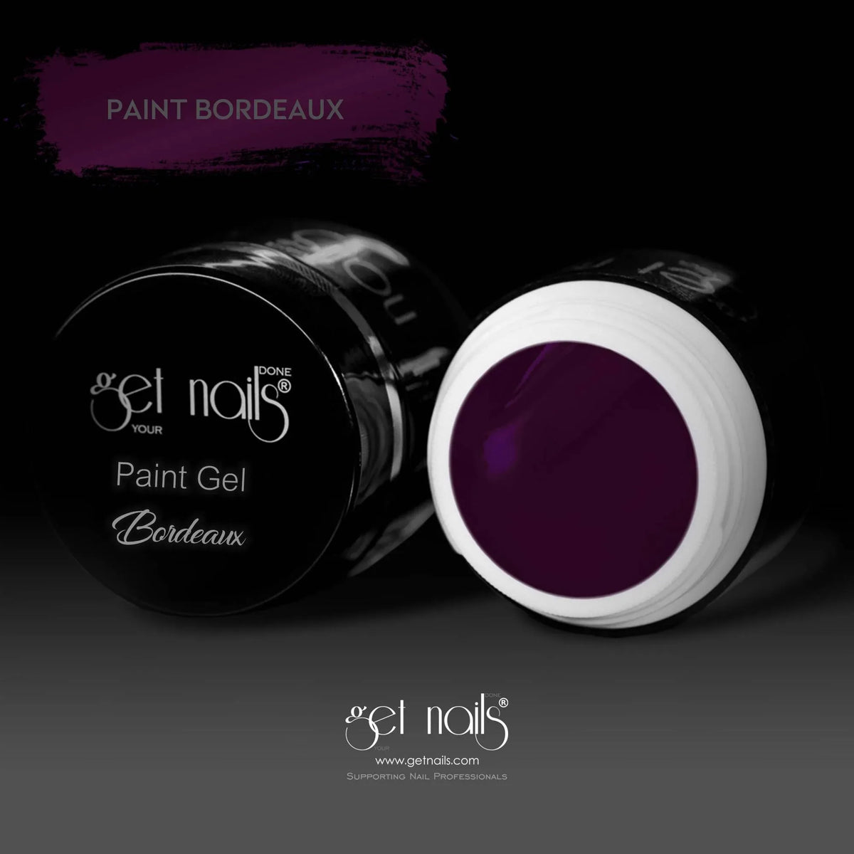 Paint Gel Bordeaux | UV/LED Colored Nail Gel