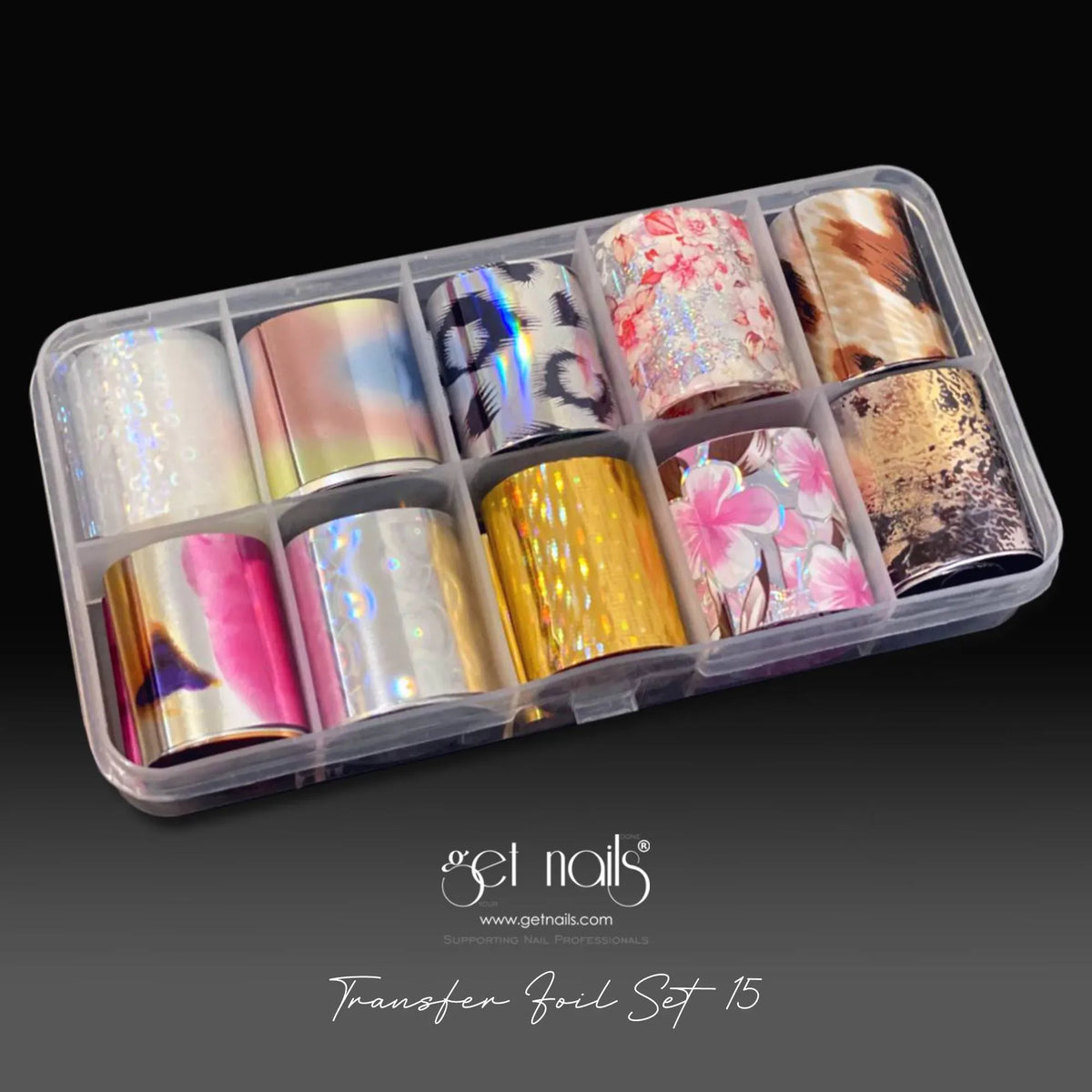 Transfer Foil Set 15 GN Multi Pattern