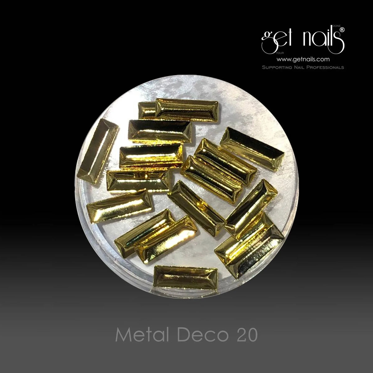 Metal Deco 20 Gold GN, 20 buc.