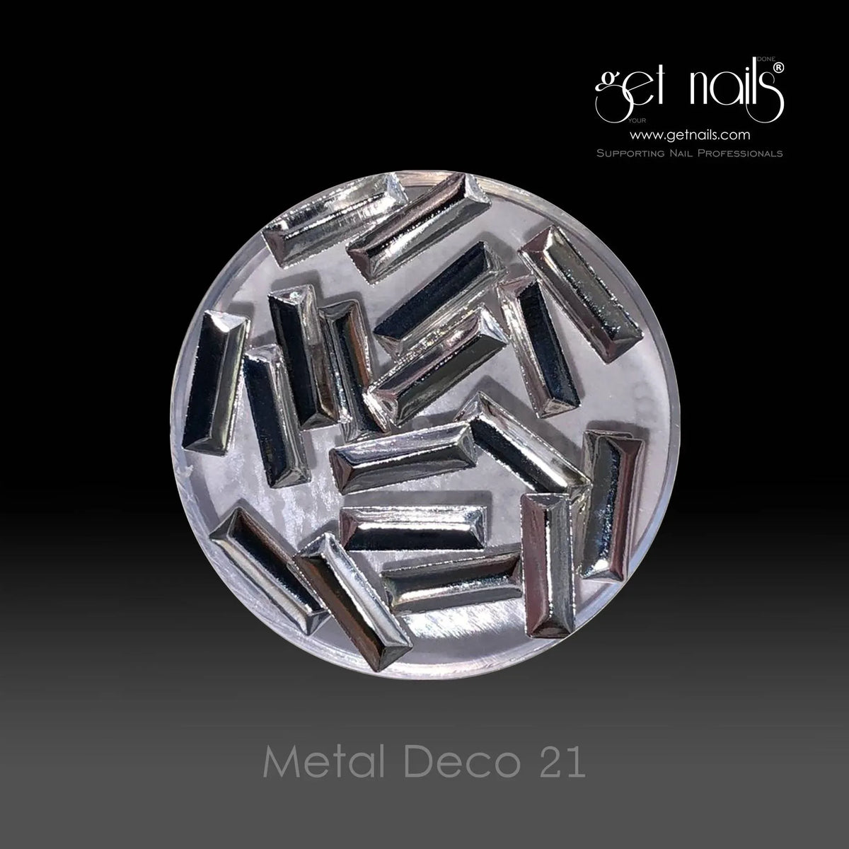 Metal Deco 21 Silver GN, 20 buc.