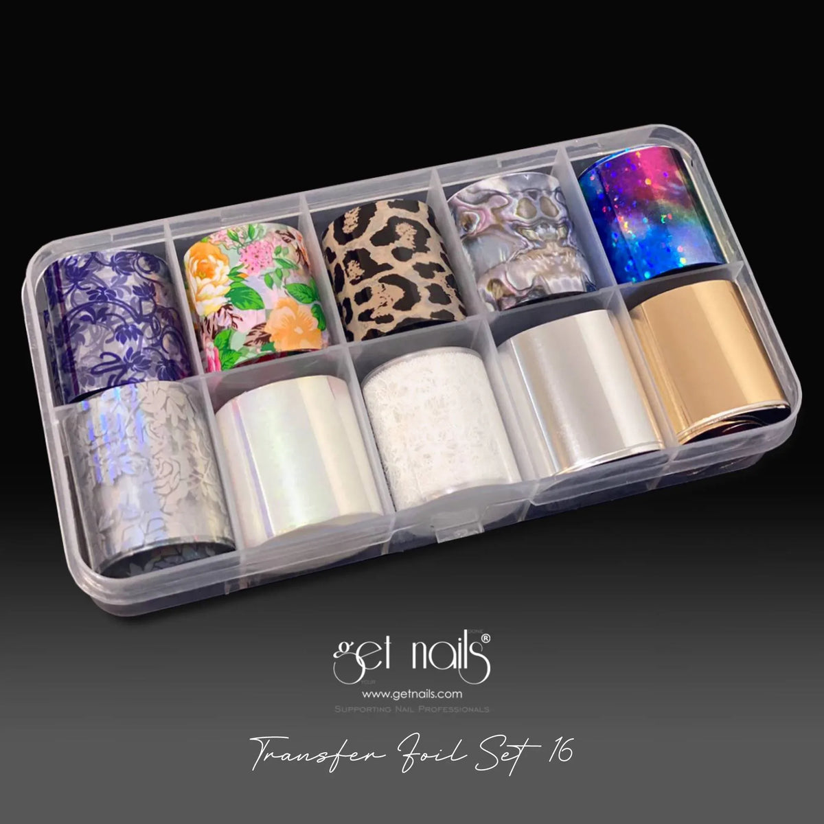 Transfer Foil Set 16 GN Multi Pattern