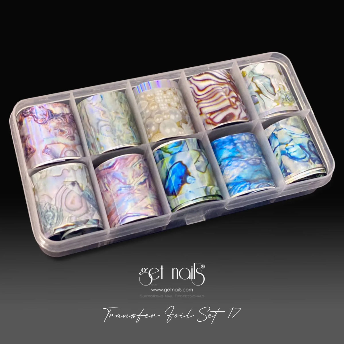 Transfer Foil Set 17 GN Shell Design