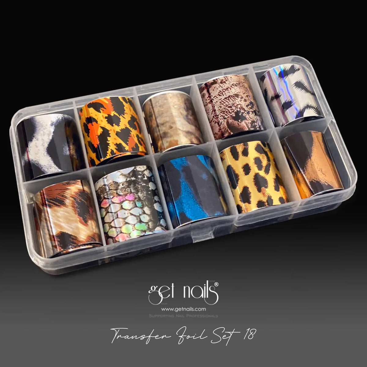 Transfer Foil Set 18 GN Animal Print