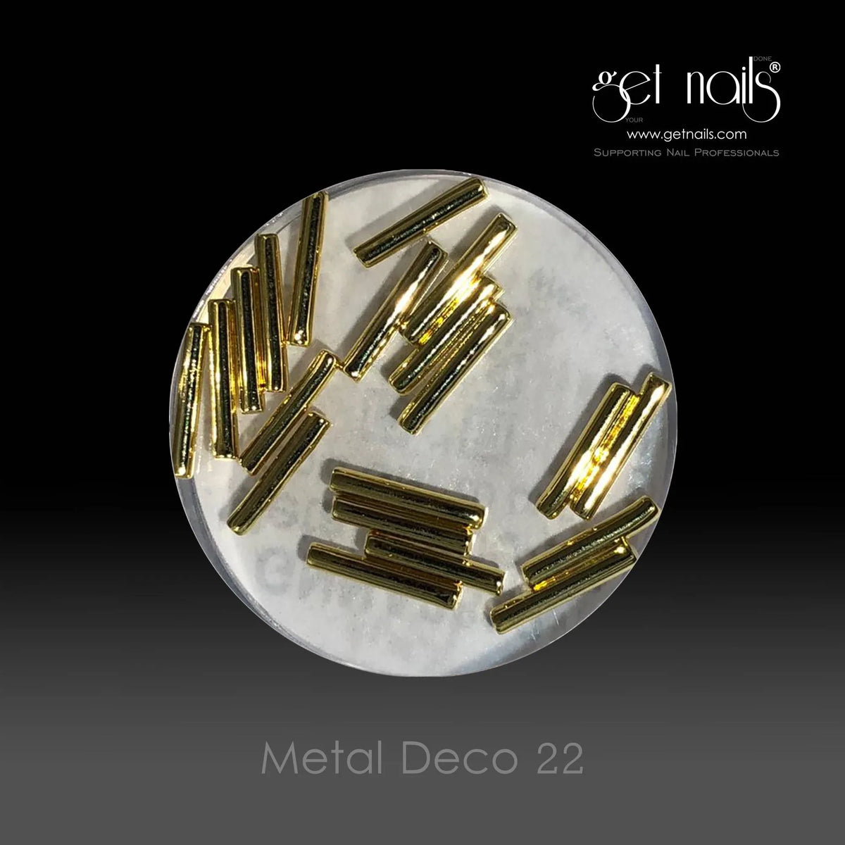 Metal Deco 22 Gold GN, 20 pcs.
