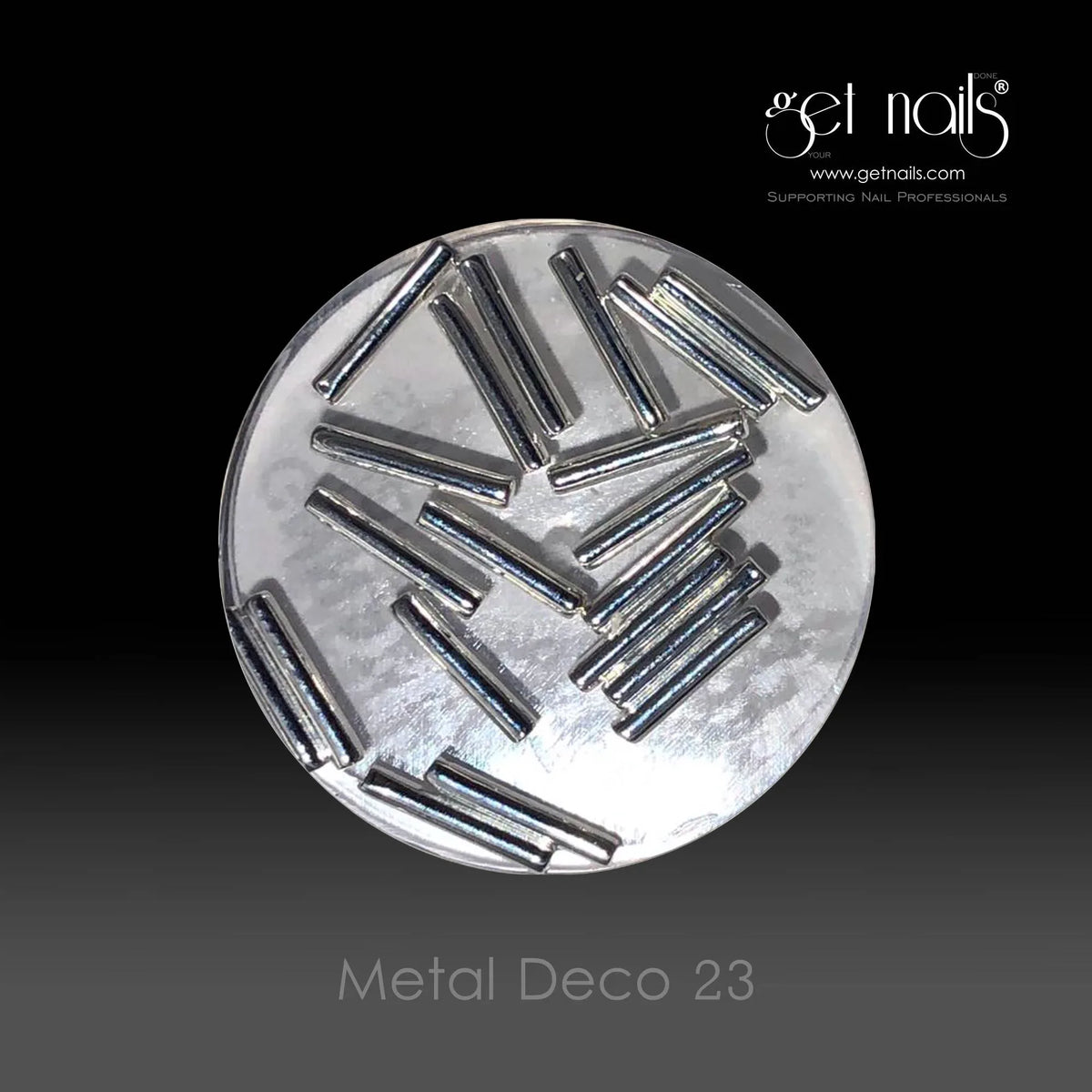 Metal Deco 23 Silver GN, 20 buc.