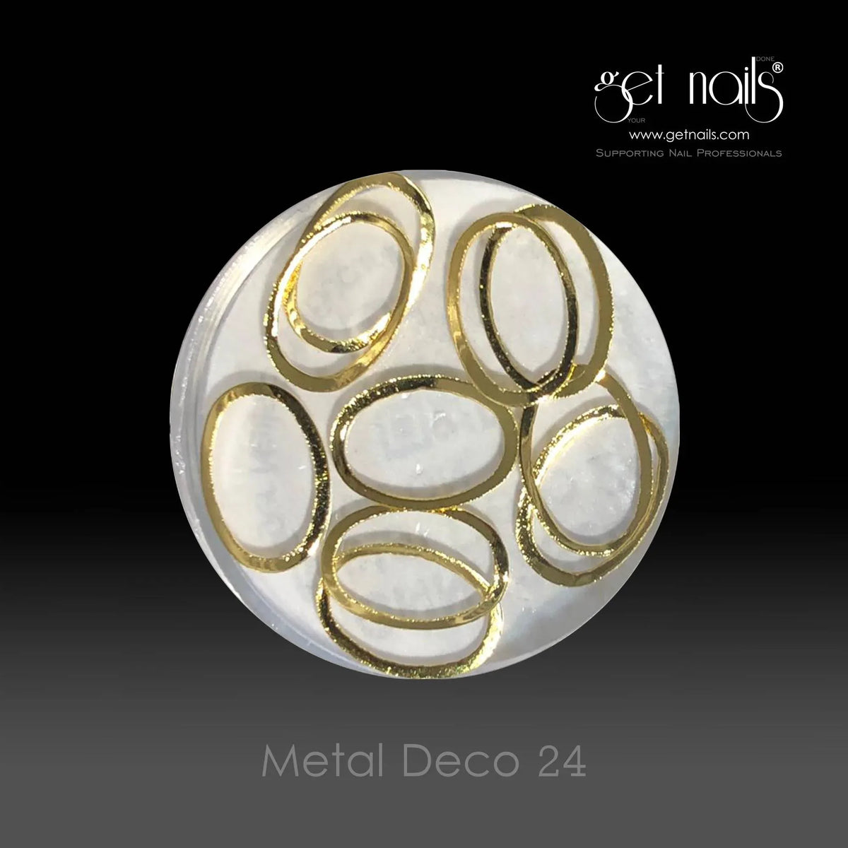 Metal Deco 24 Gold GN, 10 buc.